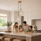 Aurelia Rain Cord Pendant Light 5"D