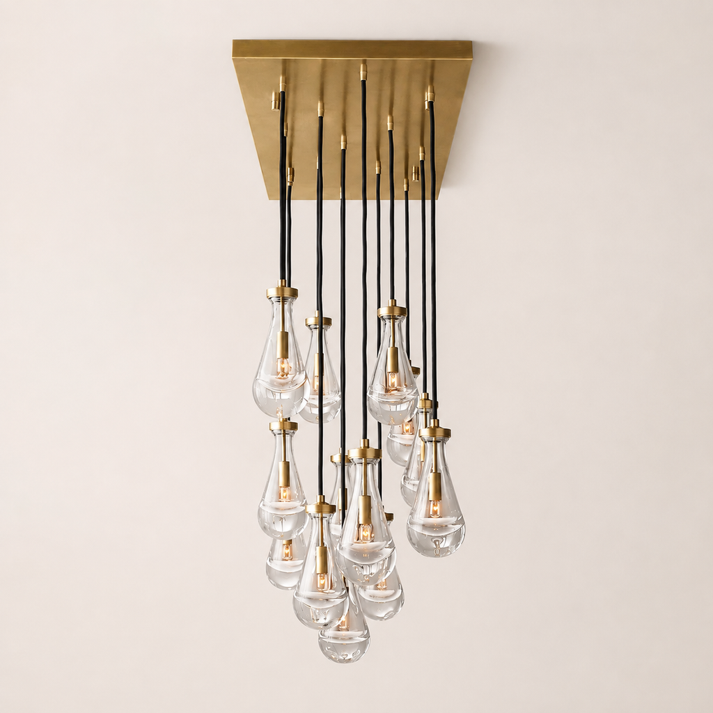 Aurelia Rain Linear Chandelier 54'W