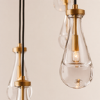Aurelia Rain Linear Chandelier 54'W