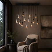 Aurelia Rain Linear Chandelier 72'W