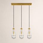 Aurelia Rain Linear Cord Chandelier 22'W