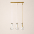 Aurelia Rain Linear Rod Chandelier 22'W