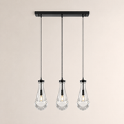 Aurelia Rain Linear Cord Chandelier 22'W