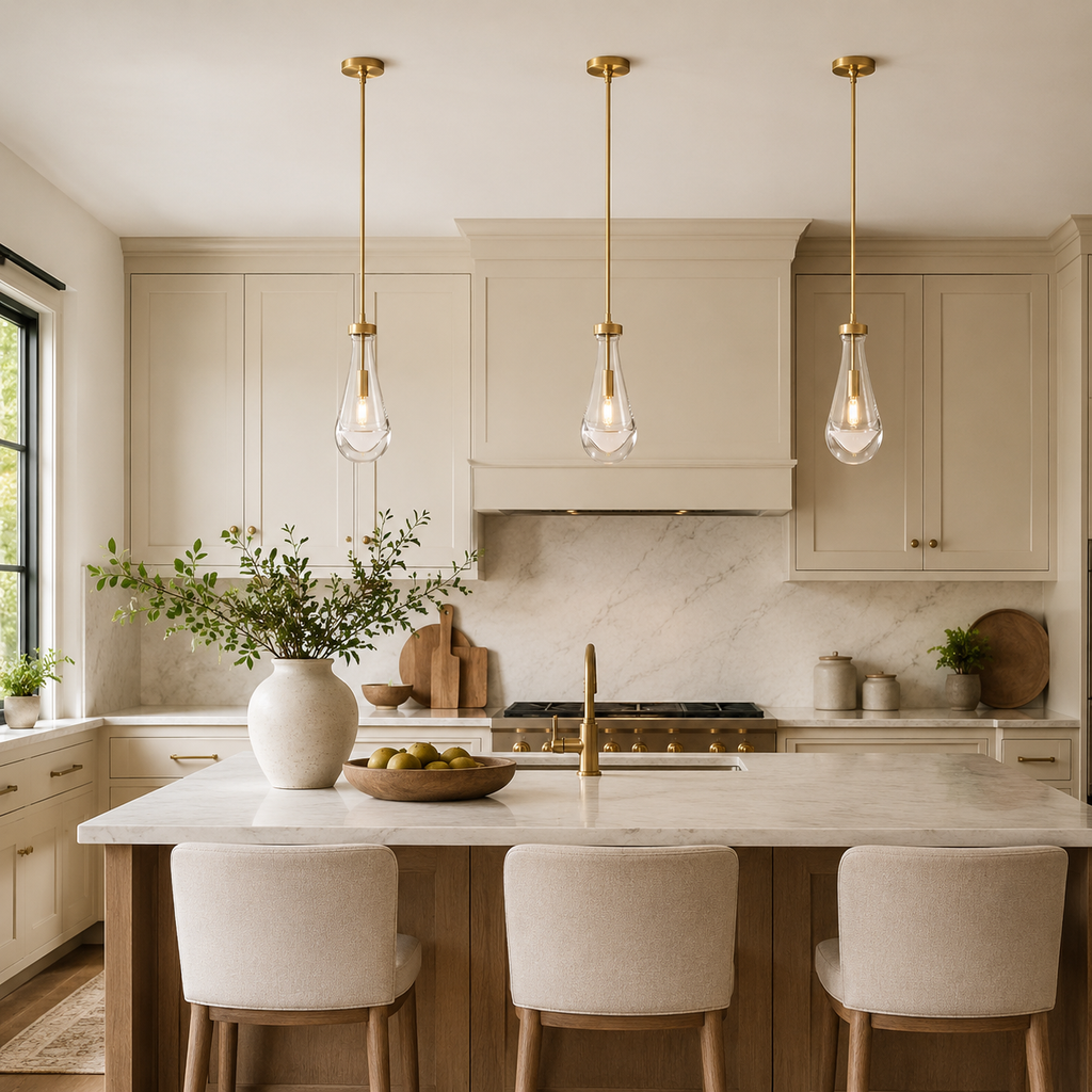 Aurelia Rain Rod Pendant Light