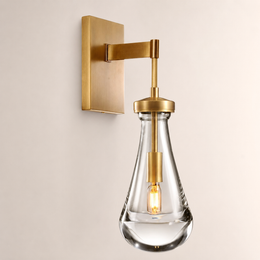 Aurelia Rain Rod Sconce Wall Light