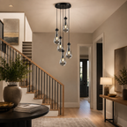 Aurelia Rain Round Chandelier 14"D