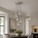 Aurelia Rain Round Chandelier 14"D