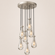 Aurelia Rain Round Chandelier 18