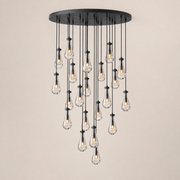 Aurelia Rain Round Chandelier 47“D