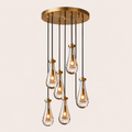 Aurelia Rain Round Chandelier 18"D