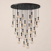 Aurelia Rain Round Chandelier 60“D