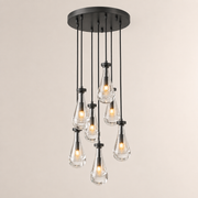 Aurelia Rain Round Chandelier 18