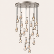 Aurelia Rain Round Chandelier 47“D