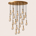 Aurelia Rain Round Chandelier 47“D