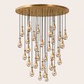 Aurelia Rain Round Chandelier 60“D