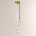 Aurelia Rain Round Cord Chandelier 8"D