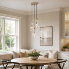 Aurelia Rain Round Cord Chandelier 8"D