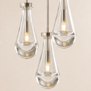 Aurelia Rain Round Cord Chandelier 8