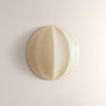 Maren Clamshell Ribbed Opal Glass Wall Sconce
