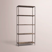 Caloria Marble shelving — BROWN MARBLE-BRONZE / 28