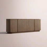 Ethoria Emperador Sideboard — BROWN OAK-BROWN MARBLE / 60