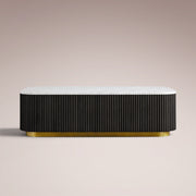 Favera Coffee Table — EBONY / CARRARA / 54