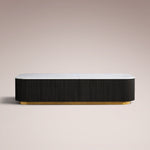 Favera Coffee Table — EBONY / CARRARA / 67