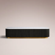 Favera Coffee Table — EBONY / CARRARA / 67