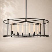 Breckton Glass Round Chandelier 44