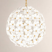 Bellavita Bloom Floral Glass Pendant Light 24“D