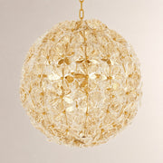 Bellavita Bloom Floral Glass Pendant Light 24“D