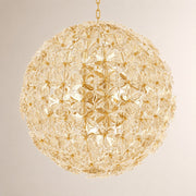 Bellavita Bloom Floral Glass Pendant Light 32“D