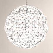 Bellavita Bloom Floral Glass Pendant Light 32“D
