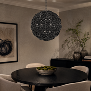 Bellavita Bloom Floral Glass Pendant Light 24“D