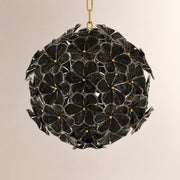 Bellavita Bloom Floral Glass Pendant Light 16“D