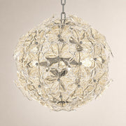 Bellavita Bloom Floral Glass Pendant Light 16“D
