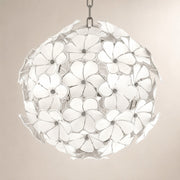 Bellavita Bloom Floral Glass Pendant Light 16“D