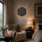 Bellavita Bloom Floral Glass Pendant Light 24“D