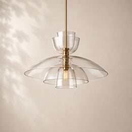 Blumara Layered Glass Grand Pendant Light 30