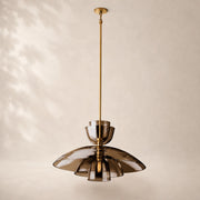 Blumara Layered Glass Grand Pendant Light 30
