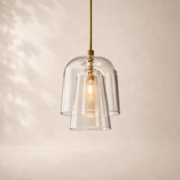 Blumara Layered Glass Pendant Light 15