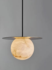 Alabaster Saturn Pendant Light — image 15