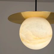 Alabaster Saturn Pendant Light — image 18