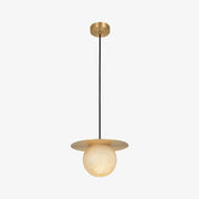 Alabaster Saturn Pendant Light — image 21
