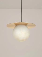 Alabaster Saturn Pendant Light — image 16