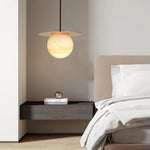 Alabaster Saturn Pendant Light — image 3