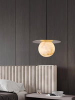 Alabaster Saturn Pendant Light — image 9