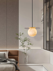 Alabaster Saturn Pendant Light — image 12