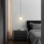 Round Bosso Alabaster Pendant Lamp — image 7