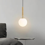 Round Bosso Alabaster Pendant Lamp — image 8